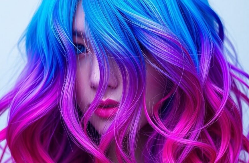 vibrant fantasy hair colors