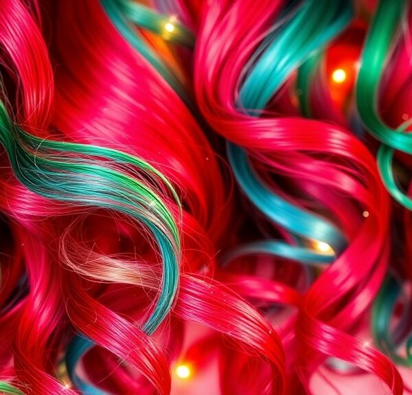 31 Dazzling Christmas Hair Colors That Celebrate