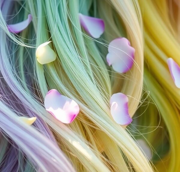 vibrant spring hair colors