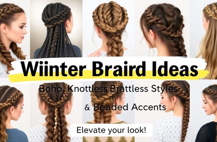 boho winter braid styles