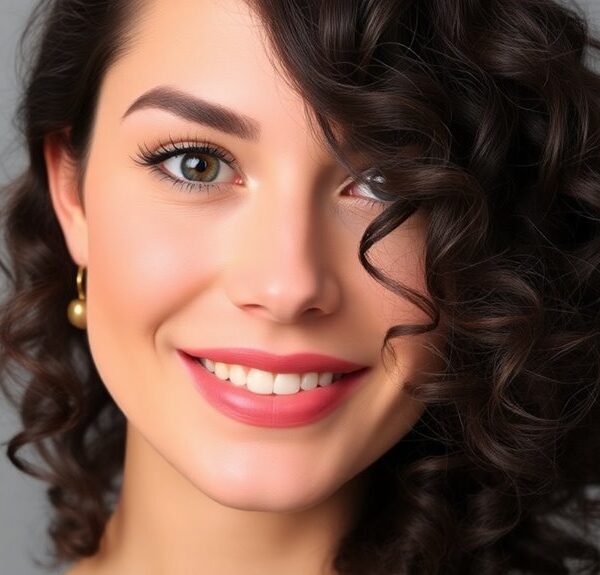 curly bangs for framing