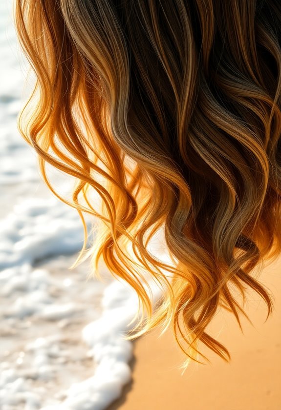 golden sands and surf