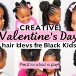 valentine s hairstyles for children