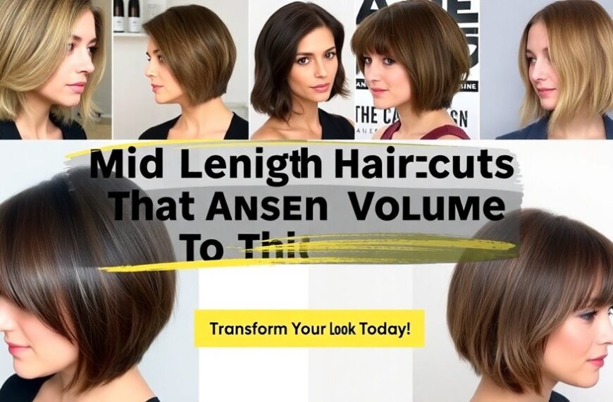 volume boosting mid length haircuts