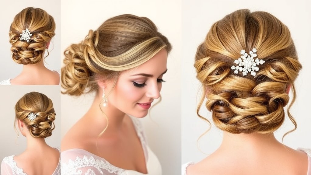 romantic prom updo hairstyles