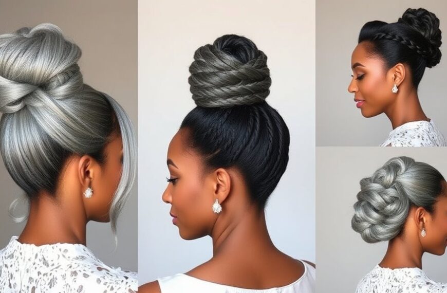 elegant updos for seniors