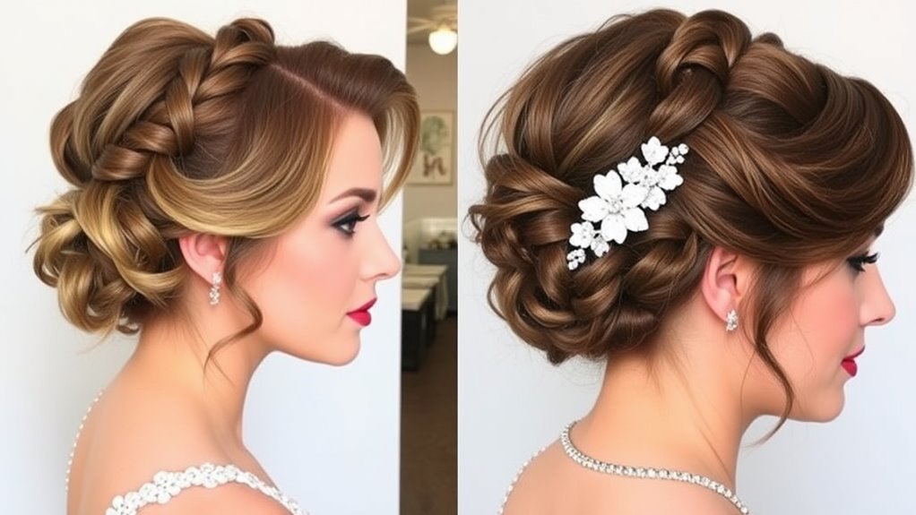 short hair prom hairstyles