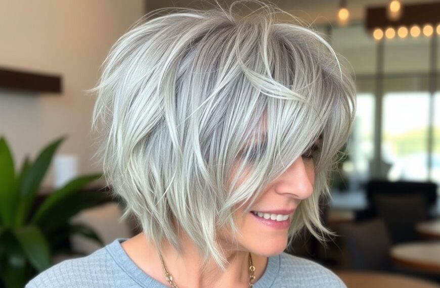 stylish shaggy haircuts women