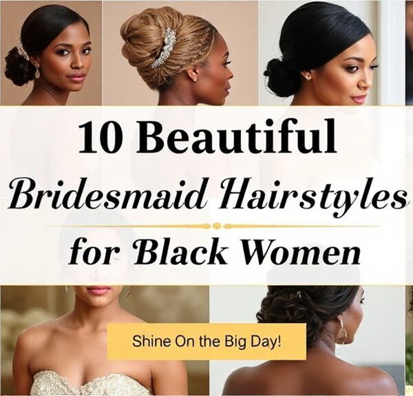 bridesmaid hairstyles for black women