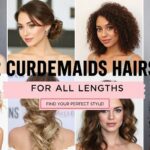 curly bridesmaid hair styles