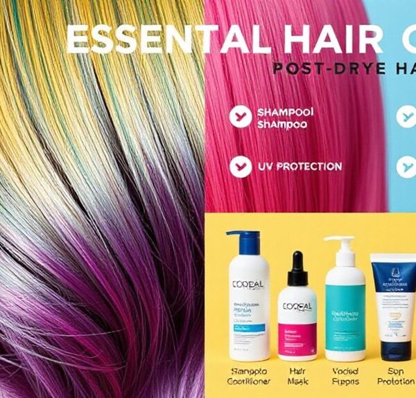 post dye hair care tips