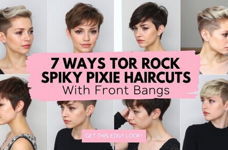 spiky pixie hairstyles with bangs