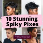 stunning spiky pixie hairstyles