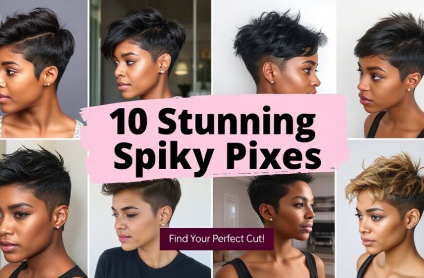 stunning spiky pixie hairstyles
