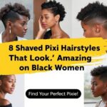 stylish shaved pixie hairstyles