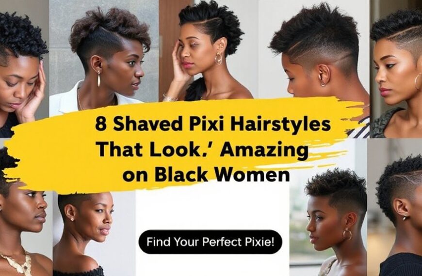 stylish shaved pixie hairstyles