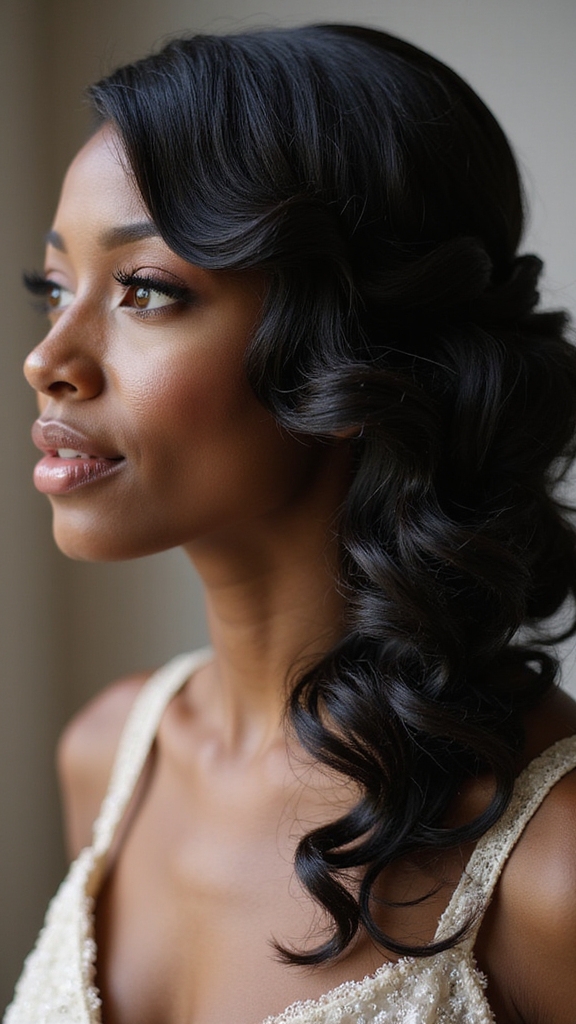 vintage glamour for bridesmaids