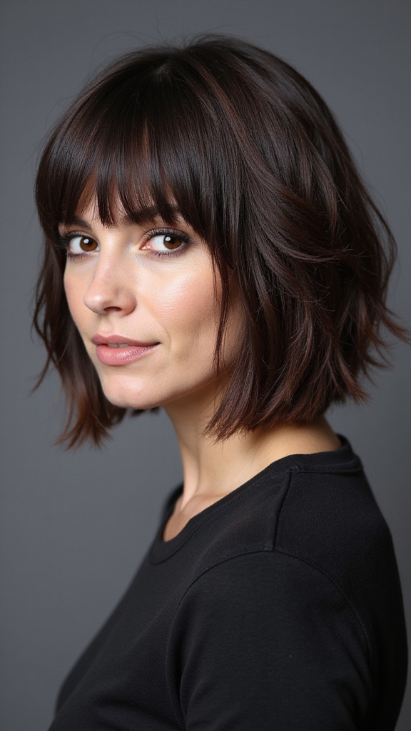 chic versatile a line bob