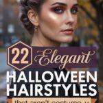 22 Elegant Halloween Hairstyles That&hellip;
