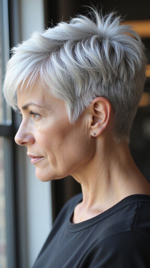 bold versatile low maintenance hairstyle