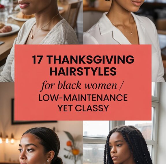 classy low maintenance thanksgiving hairstyles