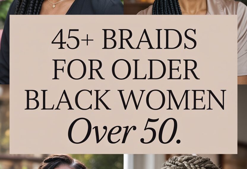 45+ Braids for Older Black Women&hellip;