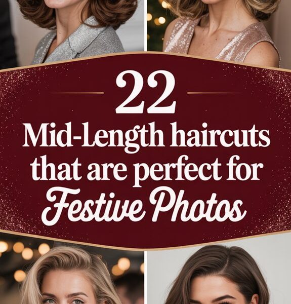 festive mid length haircuts