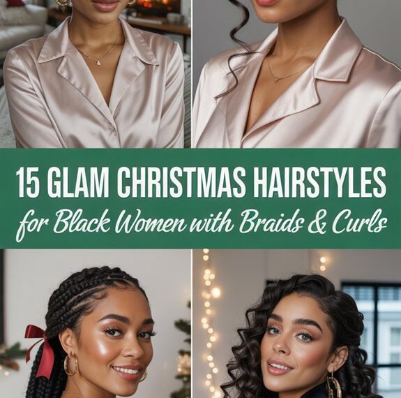 glamorous christmas hairstyles featured