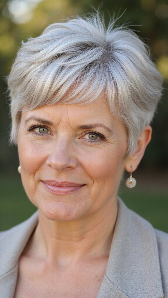 playful soft waves pixie