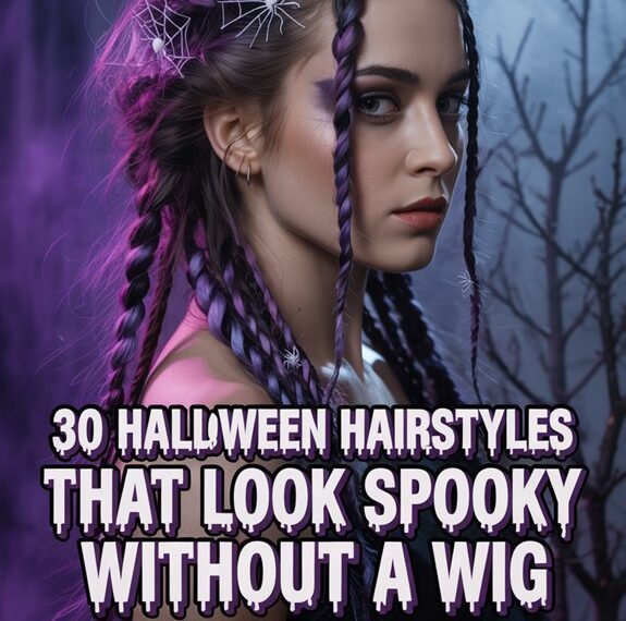 spooky hairstyles without wigs