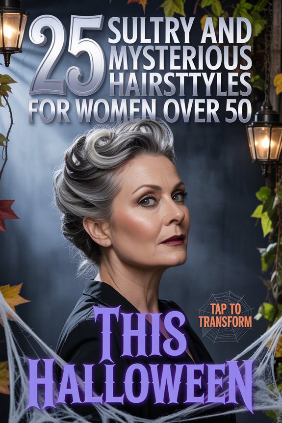 sultry halloween hairstyles for women