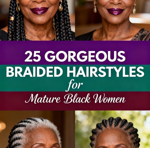 beautiful braided styles for seniors