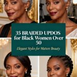 braided updos for seniors