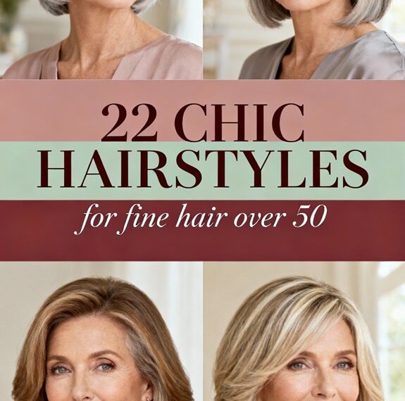 chic hairstyles for fine hair