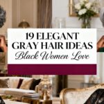 elegant gray hairstyles for women