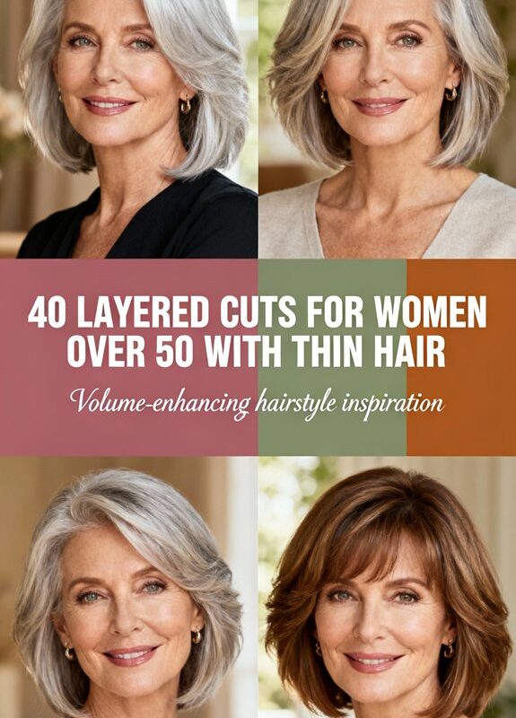 layered hairstyles for women