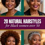 natural hairstyles for seniors