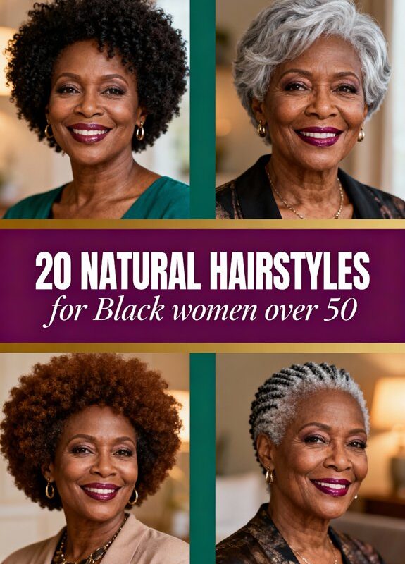 natural hairstyles for seniors