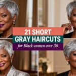 short gray haircuts for women