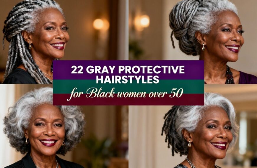 stylish gray hairstyles for seniors