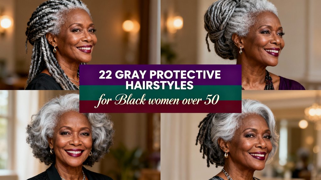 stylish gray hairstyles for seniors