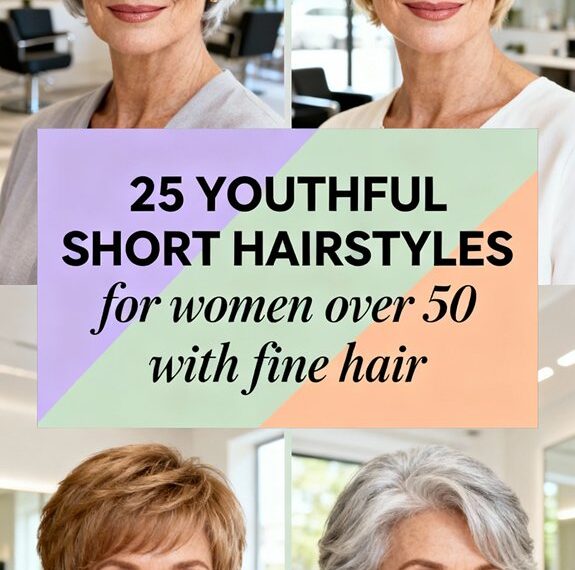 youthful short hairstyles women