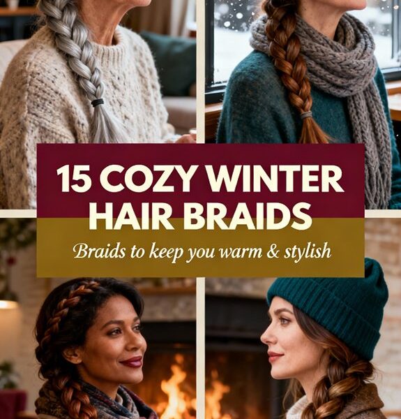 cozy winter hair styles