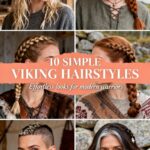 ten simple viking hairstyles