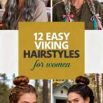 twelve easy viking hairstyles