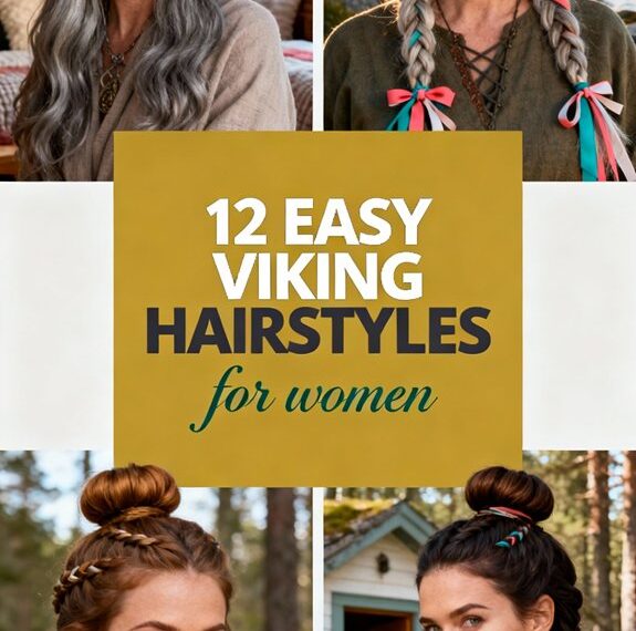 twelve easy viking hairstyles