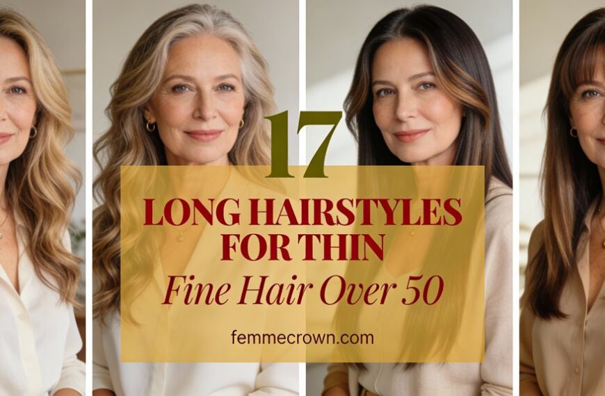 long fine hair over50