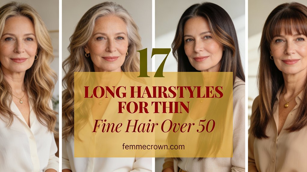 long fine hair over50