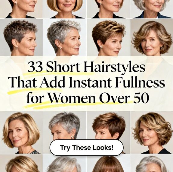 fullness boosting short hairstyles