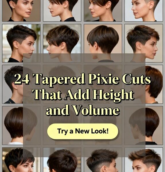 tapered pixies add volume